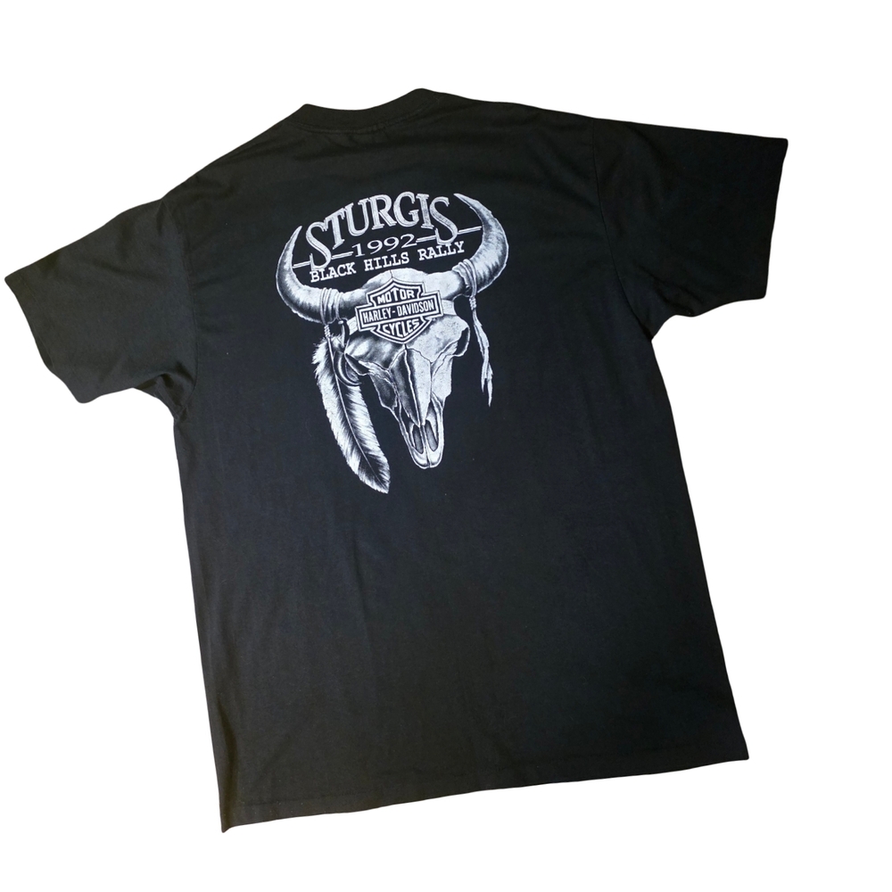 Collectable 3D Harley-Davidson Black Graphic T-Shirt - Picture 3 of 5